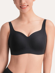 V-Neck Side Support Wireless Bra