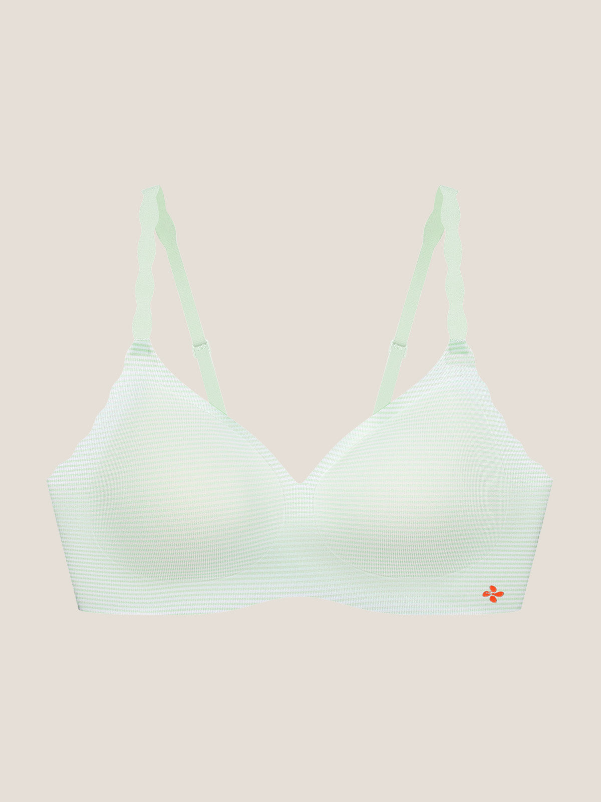 Basic Seamless Deep V Neck Cooling Bra - Smart Size