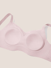 Wave Mesh Support Wireless Bra