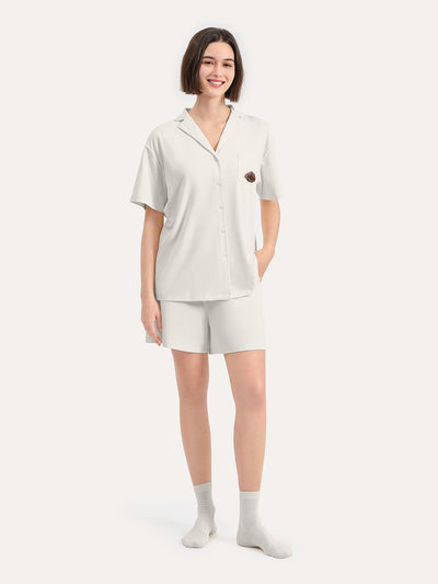 Cloud Cotton Short Sleeve Pajama Set