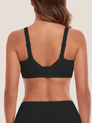 Wave Mesh Support Wireless Bra