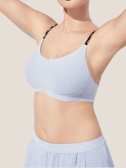 Wireless Letter Cross-Back Bralette – Smart Size