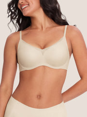 Wave Mesh Support Wireless Bra