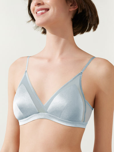 Luxe Silk Triangle Bra