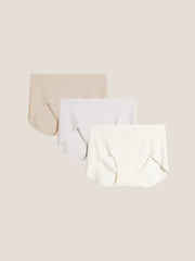 3pcs Classic Mid-Rise Briefs