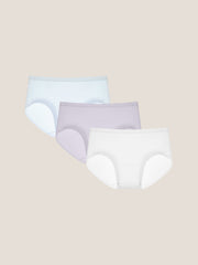 Cotton Mid-Rise Brief 3-Pack