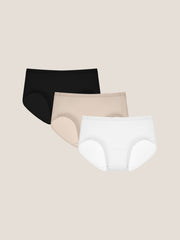 Cotton Mid-Rise Brief 3-Pack