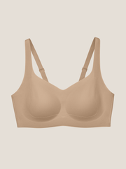 V-Neck Side Support Wireless Bra