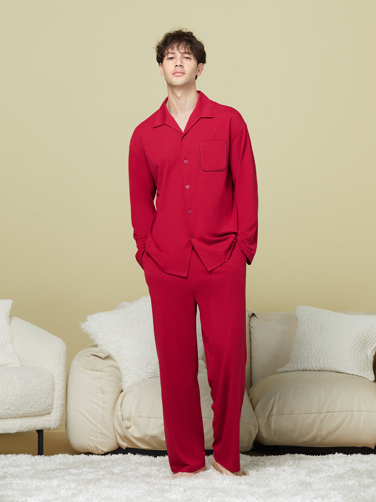 Flash Sale | Cotton Long Sleeve Pajama Set