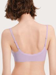 Basic Seamless Deep V Neck Cooling Bra - Smart Size