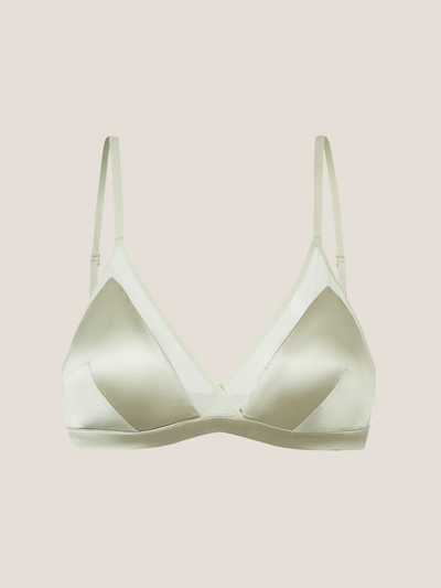 Luxe Silk Triangle Bra