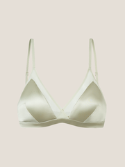 Luxe Silk Triangle Bra