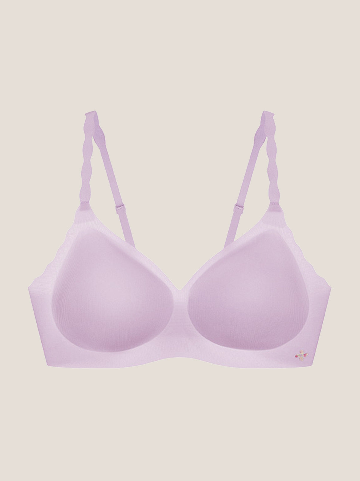 Basic Seamless Deep V Neck Cooling Bra - Smart Size