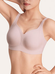 V-Neck Side Support Wireless Bra