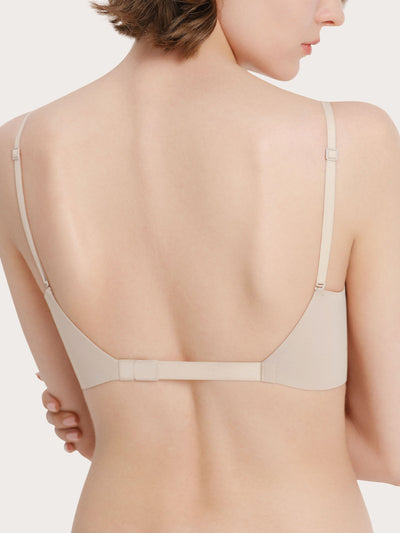 Plunge Low Back Bra