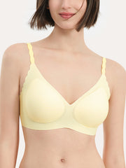 Basic Seamless Deep V Neck Cooling Bra - Smart Size