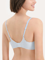 Basic Seamless Deep V Neck Cooling Bra - Smart Size