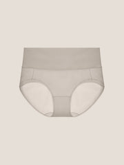 Pure Cotton Wide Elastic Band High-Waisted Brief 2-Pack