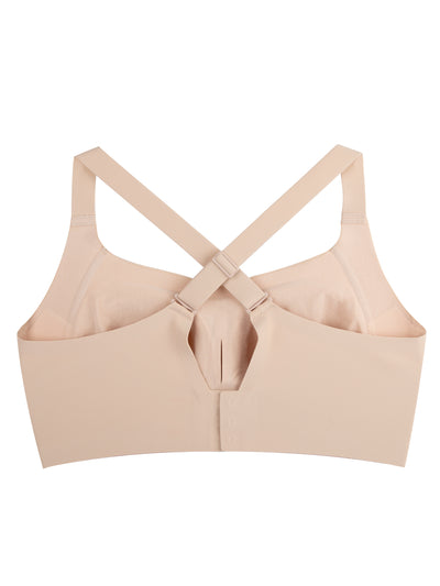 Side Support Back-Hook Bra