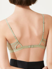 Luxe Silk Triangle Bra