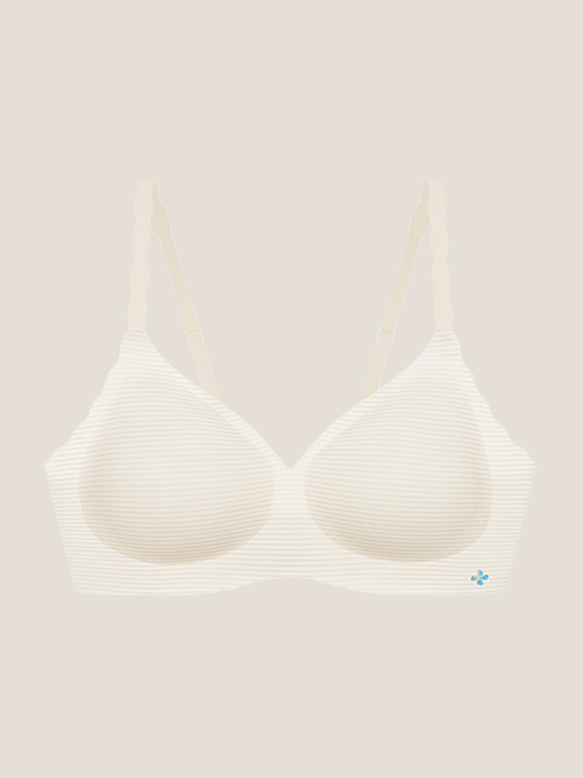 Basic Seamless Deep V Neck Cooling Bra - Smart Size