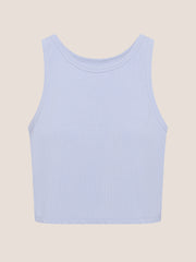 Modal Ribbed Bra Crop Tank