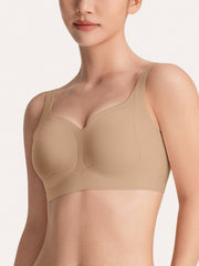 V-Neck Side Support Wireless Bra