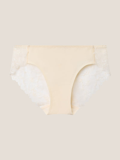 Breathable Lace Low-Rise Brief