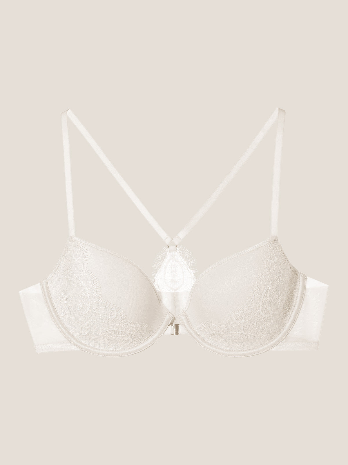 Chantilly Lace Front-Closure Bra
