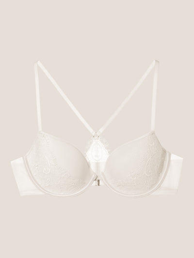 Chantilly Lace Front-Closure Bra