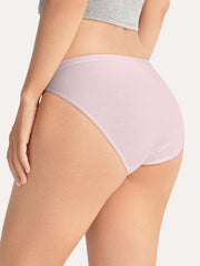 Cotton Rib Mid-Rise Bikini Brief 3-Pack