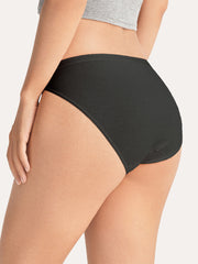 Cotton Rib Mid-Rise Bikini Brief 3-Pack