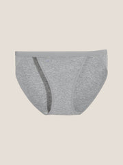 Cotton Rib Mid-Rise Bikini Brief 3-Pack