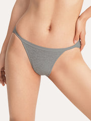 Cotton Rib Mid-Rise Bikini Brief 3-Pack