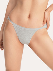 Cotton Rib Mid-Rise Bikini Brief 3-Pack