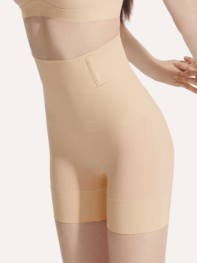 High-Waisted Body Shaper Boyshorts