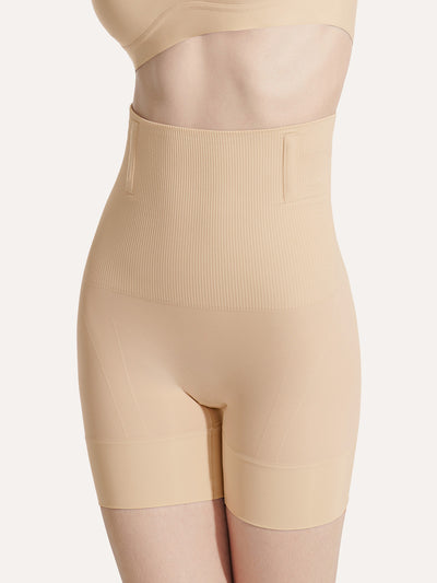 High-Waisted Body Shaper Boyshorts
