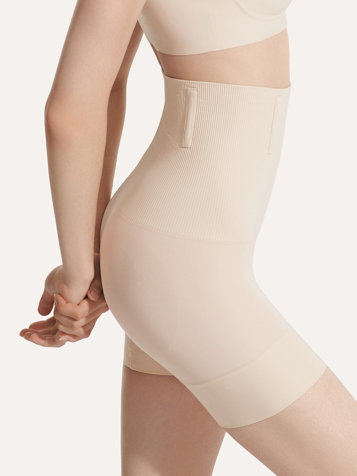 High-Waisted Body Shaper Boyshorts