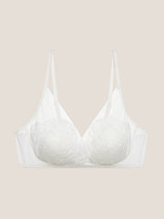 Rococo Lace Triangle Padded Bra