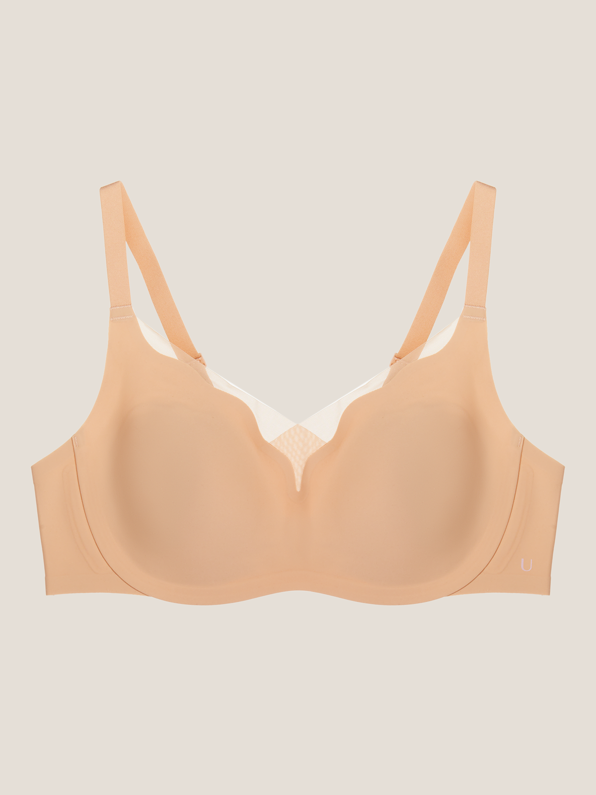Sheer Mesh Contour Wireless Bra