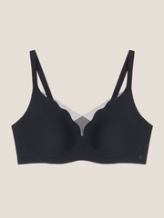Sheer Mesh Contour Wireless Bra