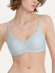 Sheer Mesh Contour Wireless Bra