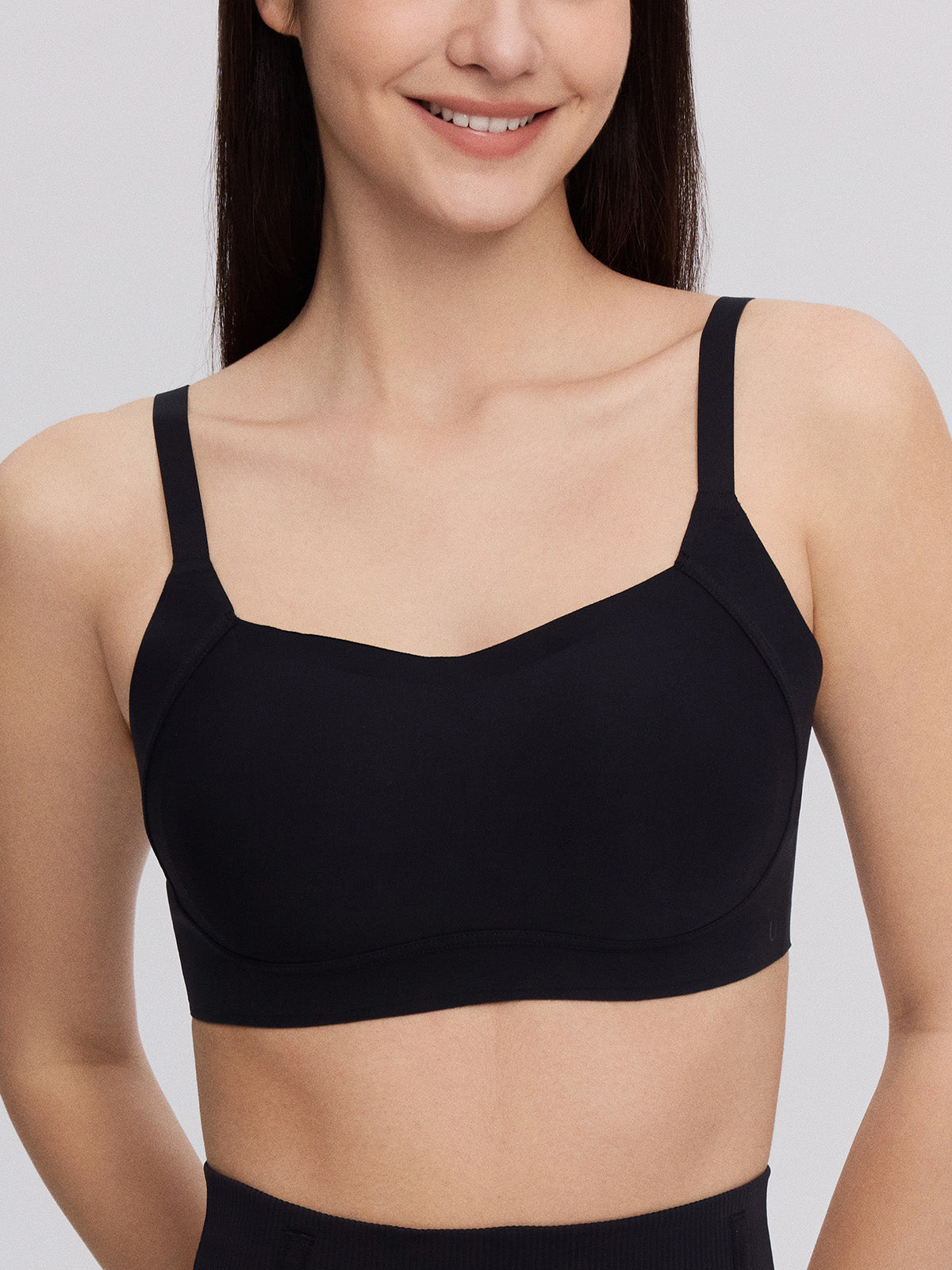Side Support Back-Hook Wireless Bra