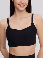 Side Support Back-Hook Wireless Bra