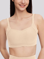 Side Support Back-Hook Wireless Bra