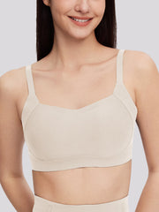 Side Support Back-Hook Wireless Bra