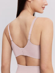 Side Support Back-Hook Wireless Bra