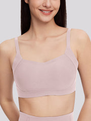 Side Support Back-Hook Wireless Bra