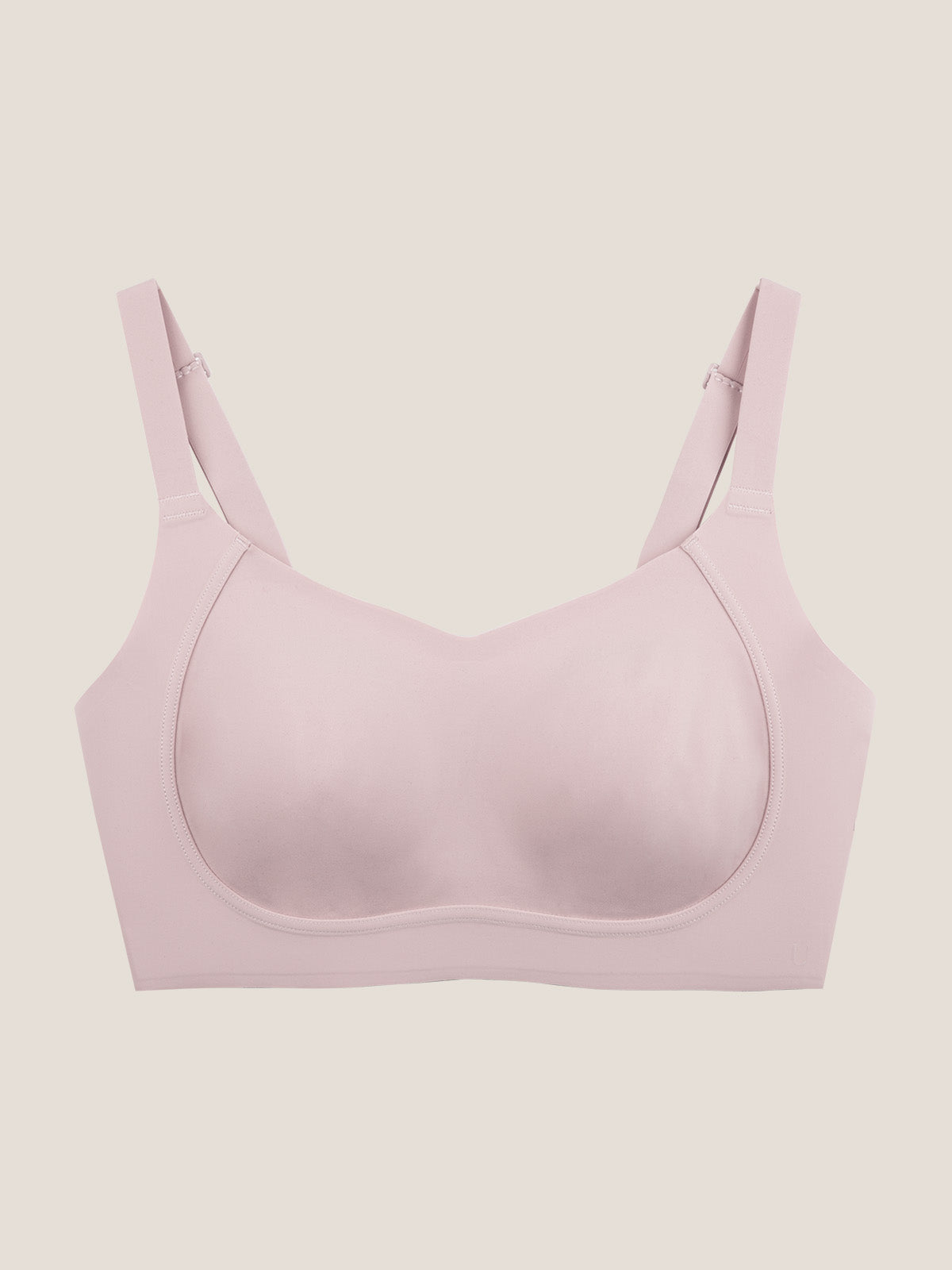 Side Support Back-Hook Wireless Bra
