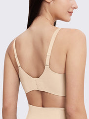 Side Support Back-Hook Wireless Bra
